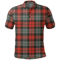 MacLachlan Weathered Tartan Plaid Polo Shirt