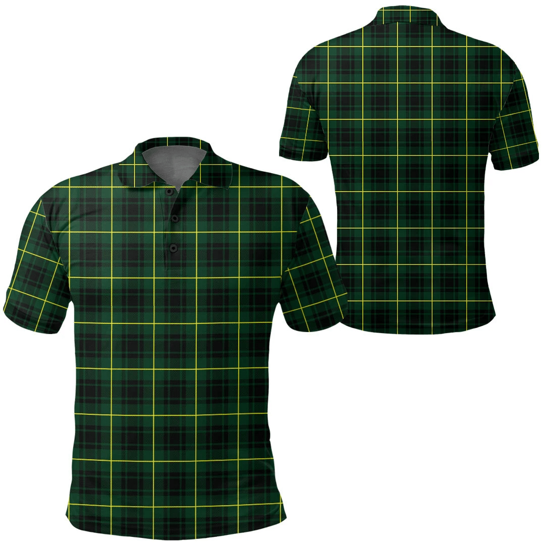 MacArthur Modern Tartan Plaid Polo Shirt