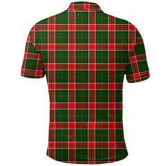 Pollock Modern Tartan Plaid Polo Shirt