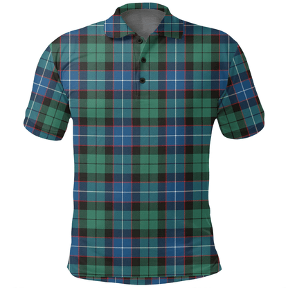 Hunter Ancient Tartan Plaid Polo Shirt