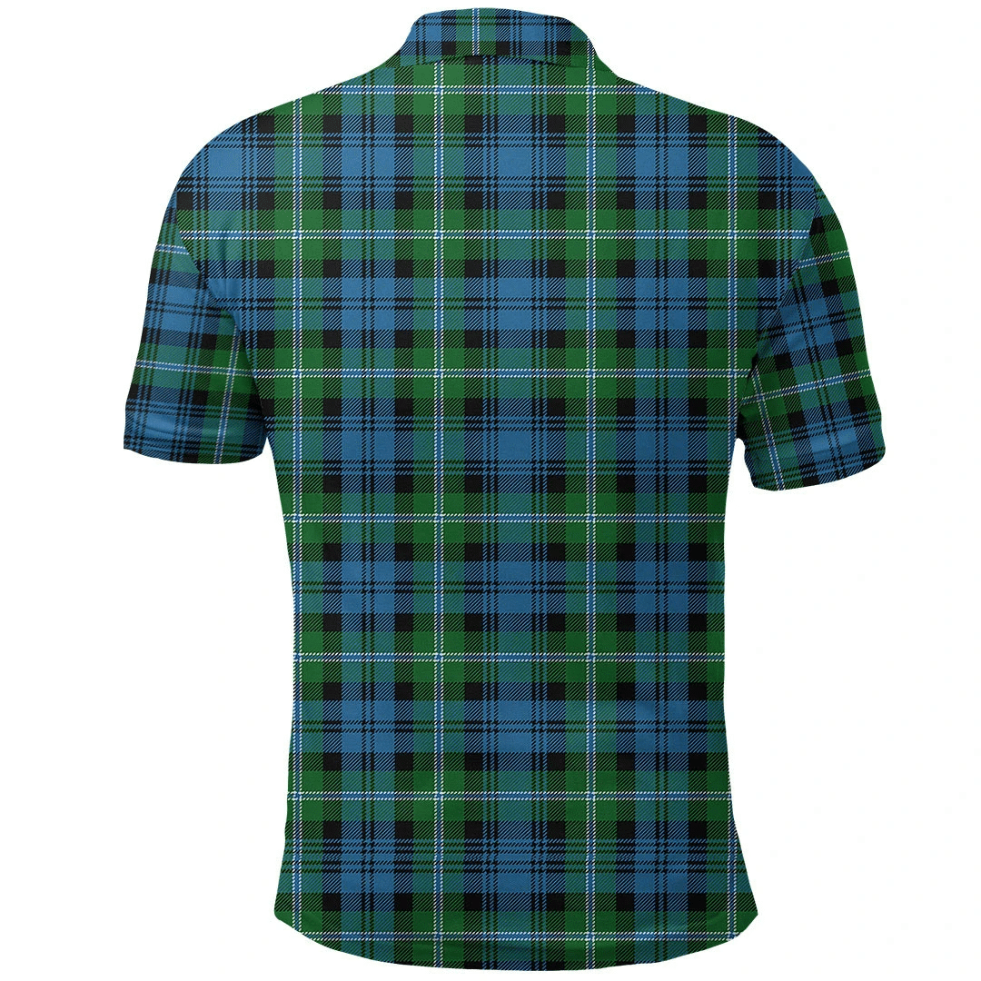 Lyon Clan Tartan Plaid Polo Shirt