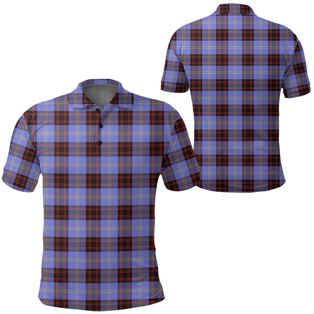 Rutherford Tartan Plaid Polo Shirt