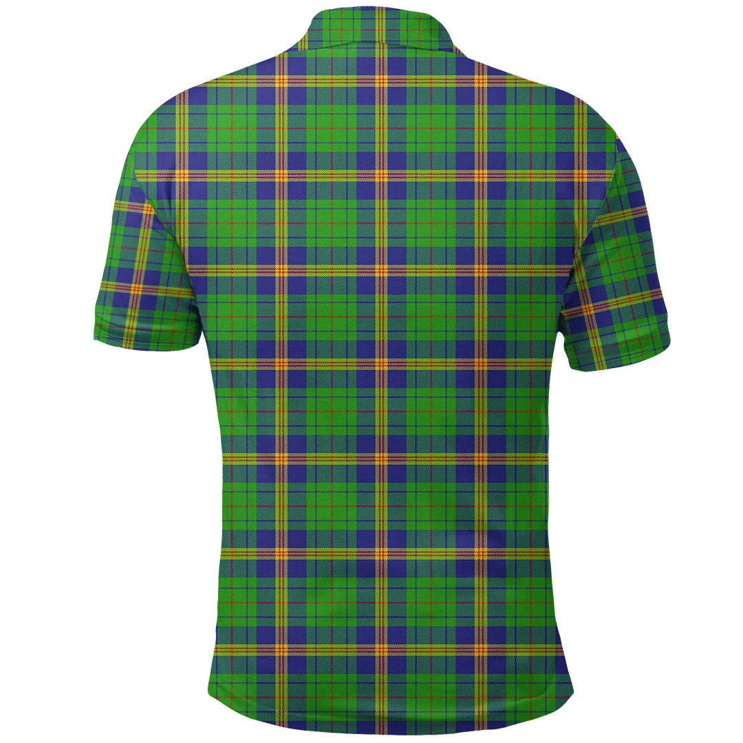 New Mexico Tartan Plaid Polo Shirt