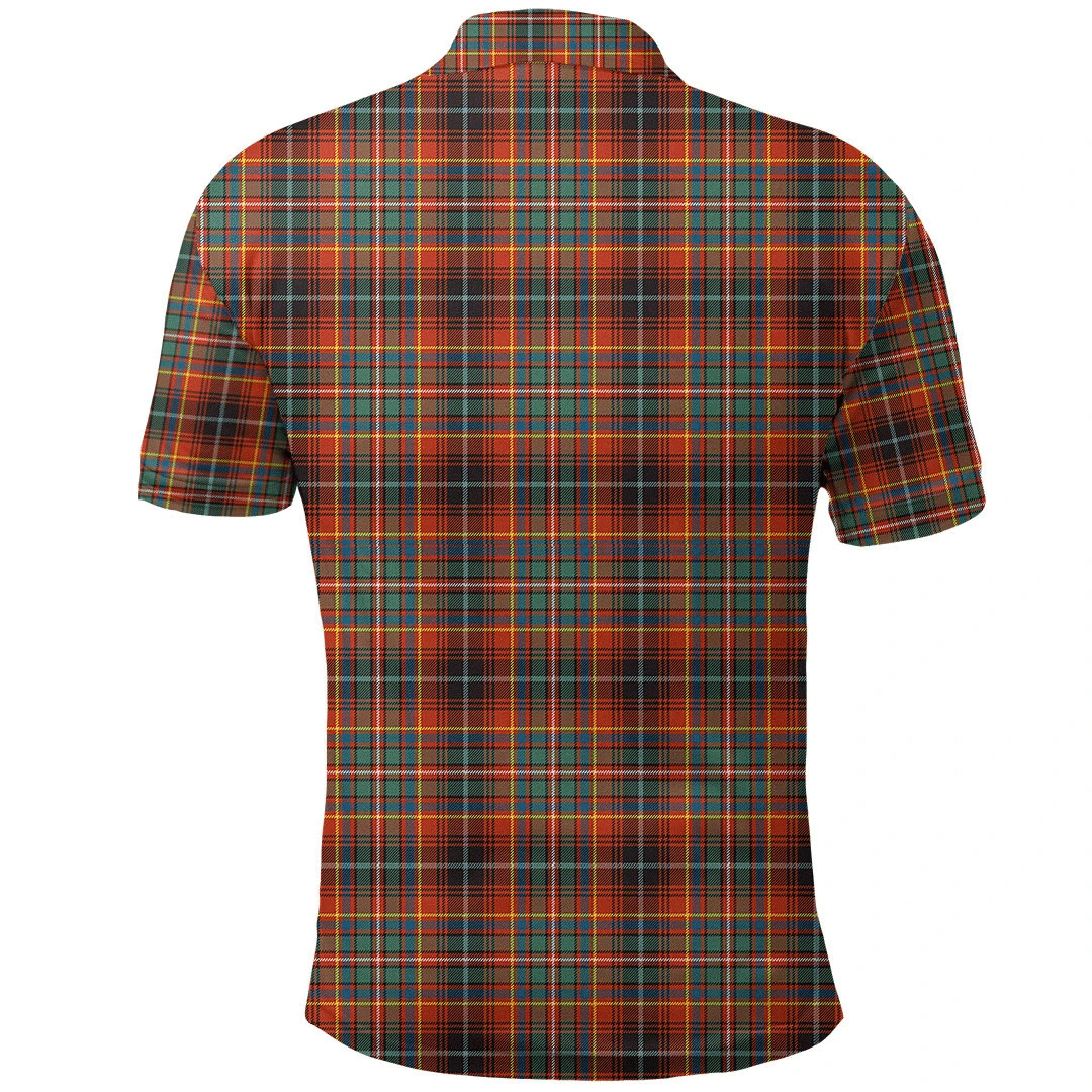 Innes Ancient Tartan Plaid Polo Shirt