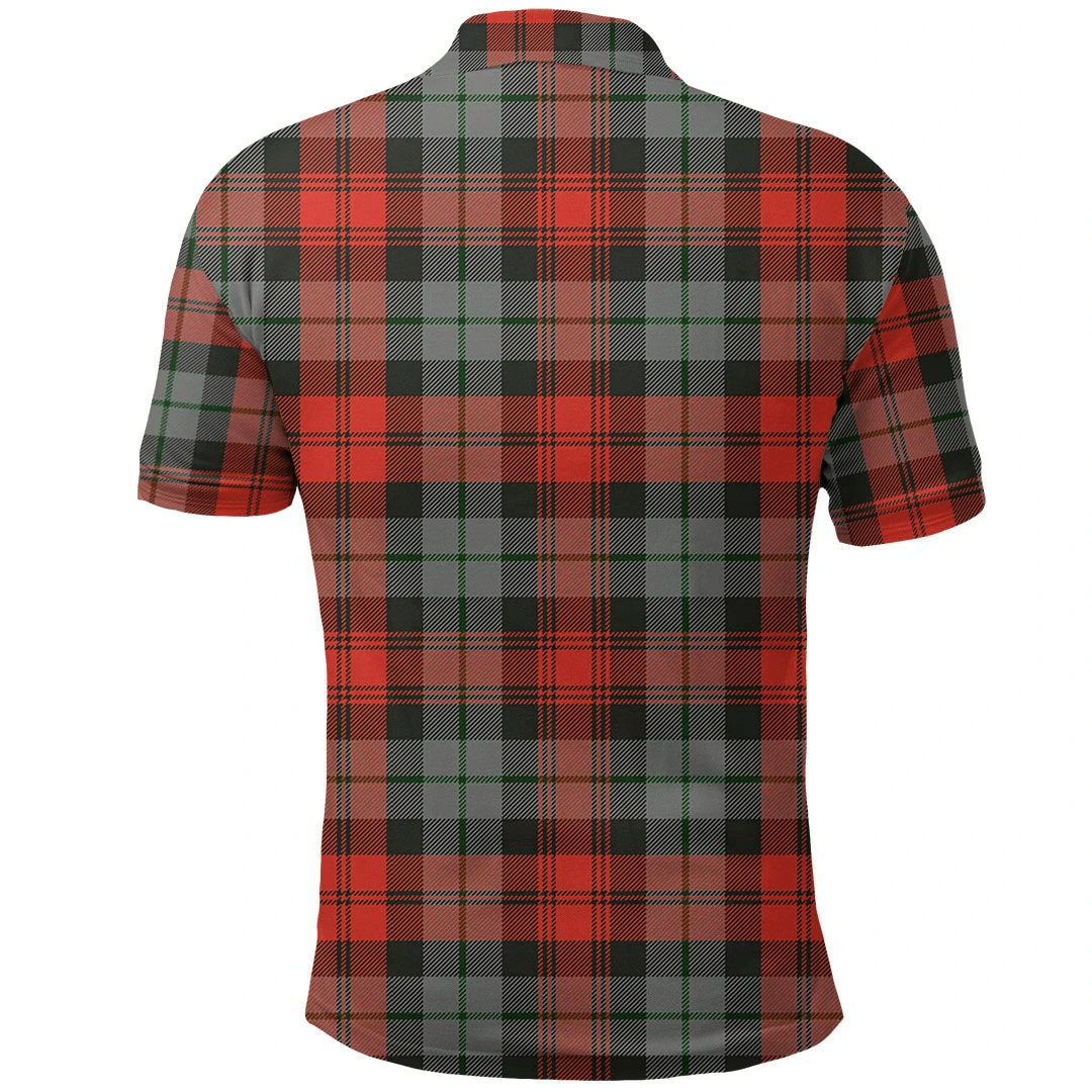 MacLachlan Weathered Tartan Plaid Polo Shirt