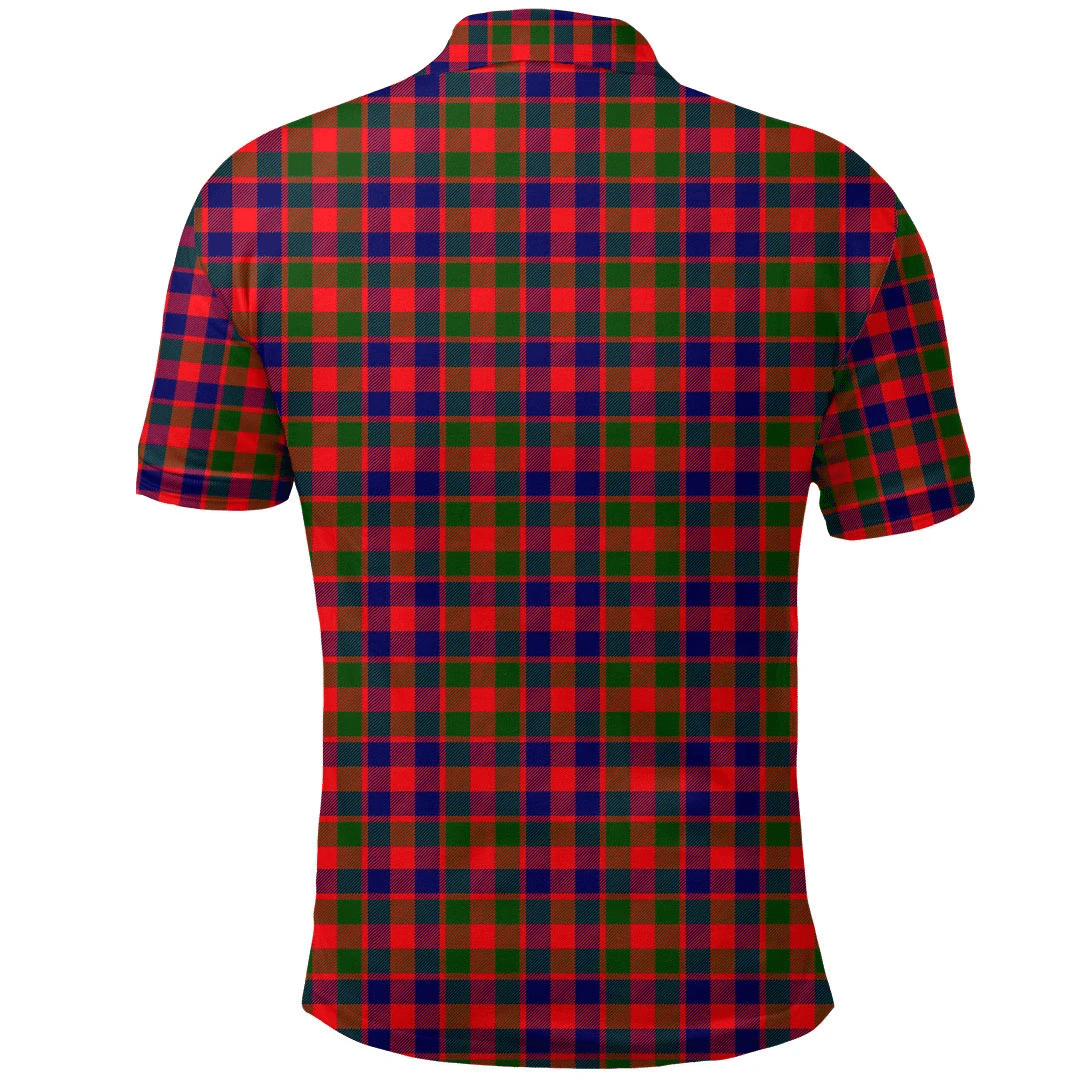 Gow Modern Tartan Plaid Polo Shirt