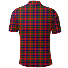 Gow Modern Tartan Plaid Polo Shirt
