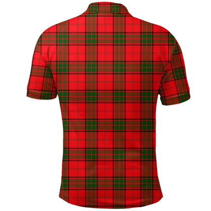 Maxwell Modern Tartan Plaid Polo Shirt