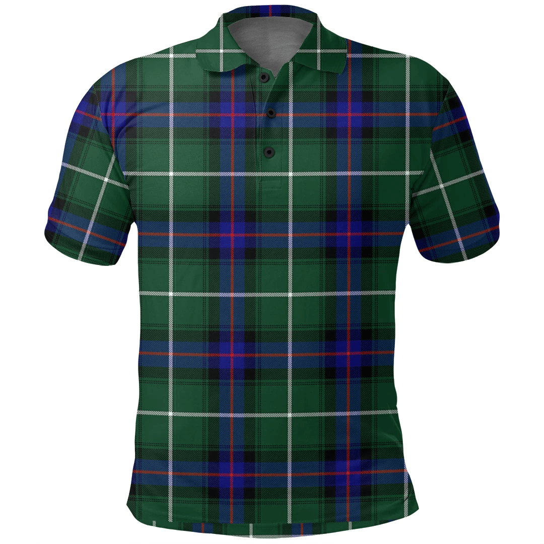 MacDonald of the Isles Hunting Modern Tartan Plaid Polo Shirt