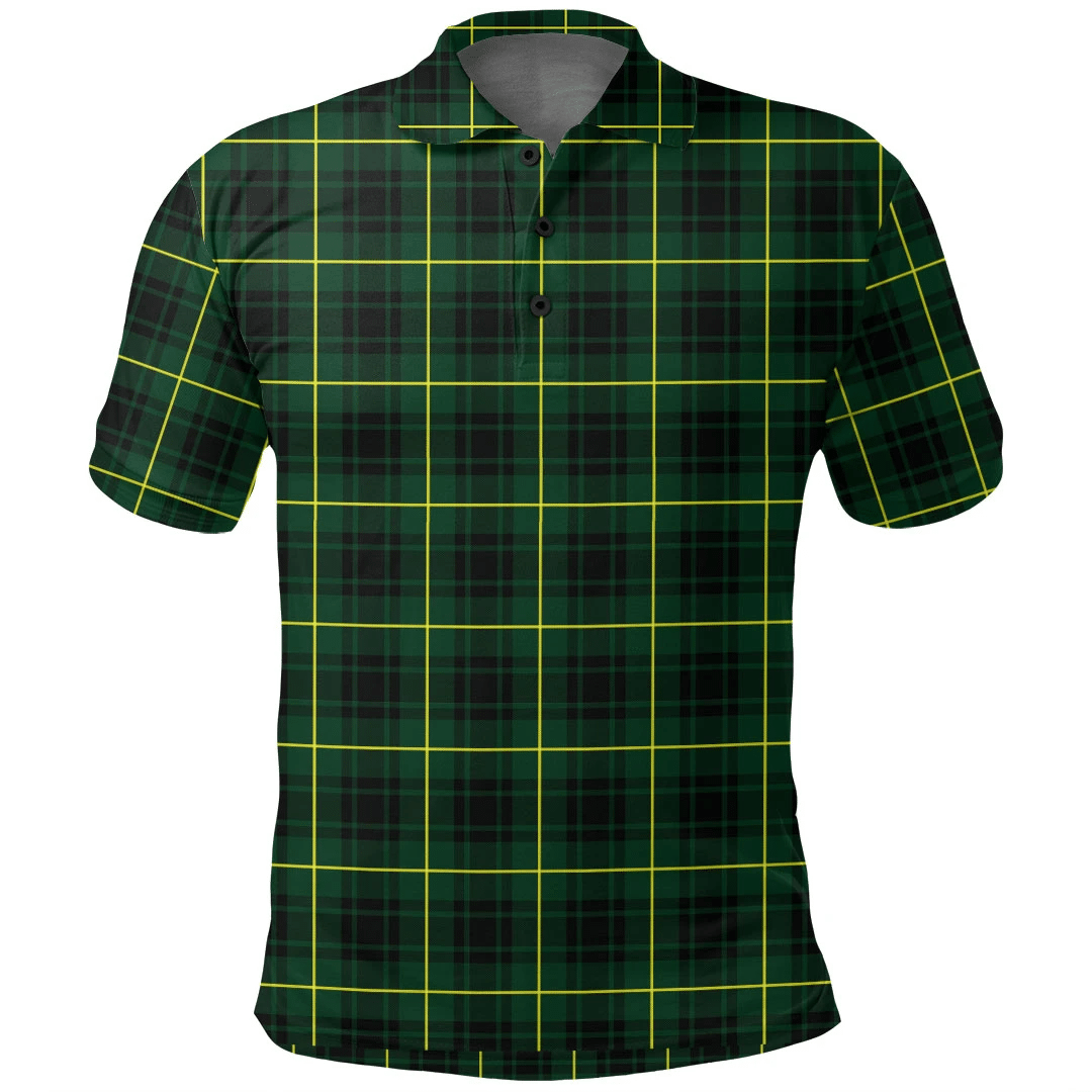 MacArthur Modern Tartan Plaid Polo Shirt