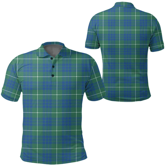 Hamilton Hunting Ancient Tartan Plaid Polo Shirt