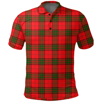 Maxwell Modern Tartan Plaid Polo Shirt