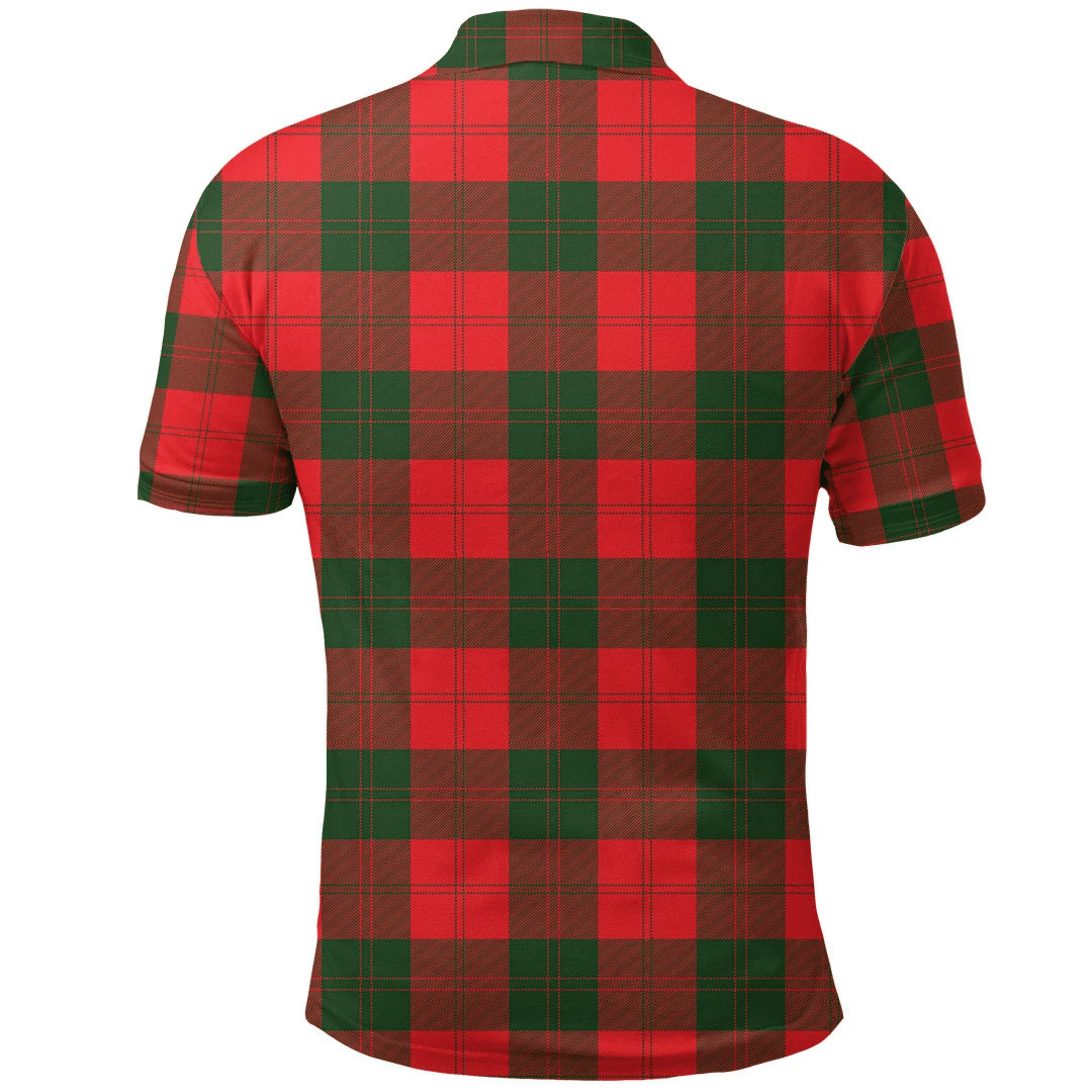 Erskine Modern Tartan Plaid Polo Shirt