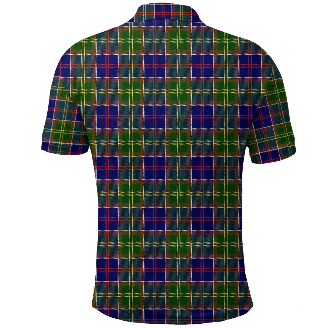 Ayrshire District Tartan Plaid Polo Shirt