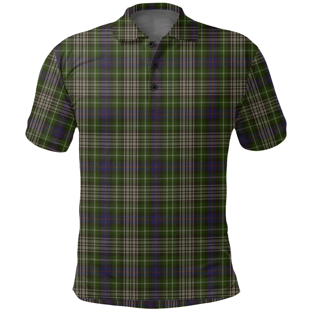 Davidson Tulloch Dress Tartan Plaid Polo Shirt