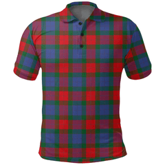Mar Tartan Plaid Polo Shirt