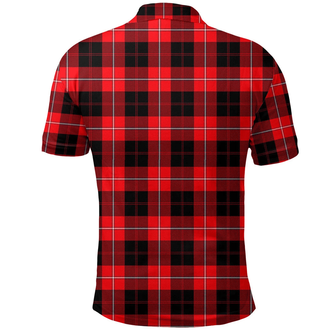 Cunningham Modern Tartan Plaid Polo Shirt