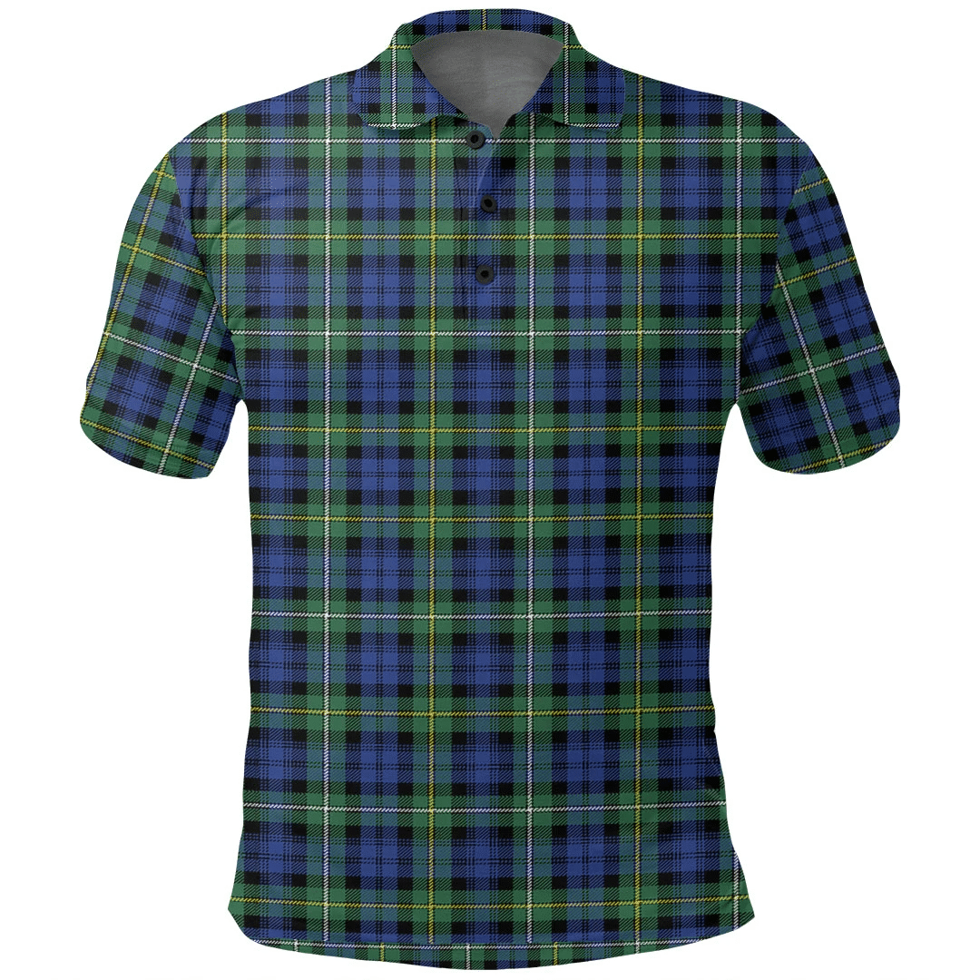 Campbell Argyll Ancient Tartan Plaid Polo Shirt