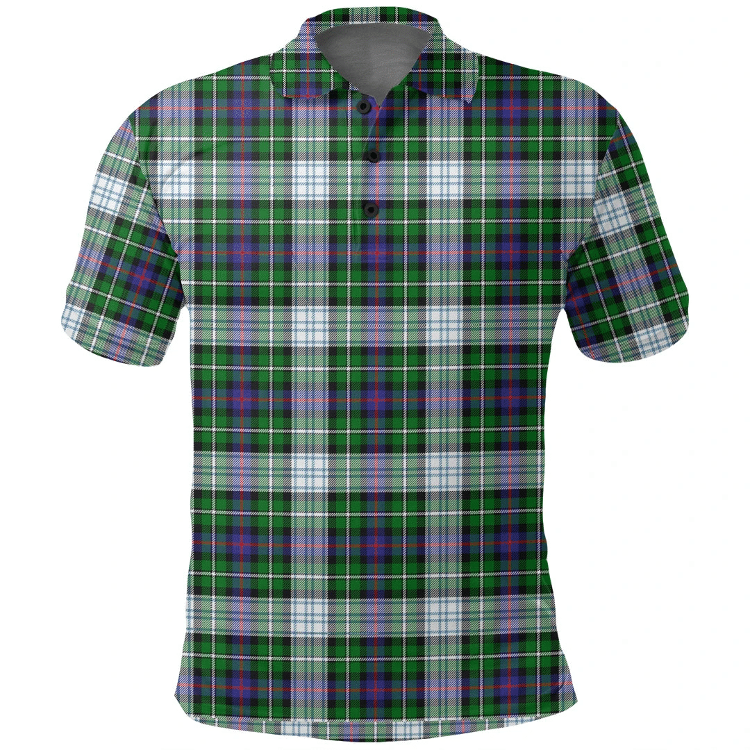 MacKenzie Dress Modern Tartan Plaid Polo Shirt