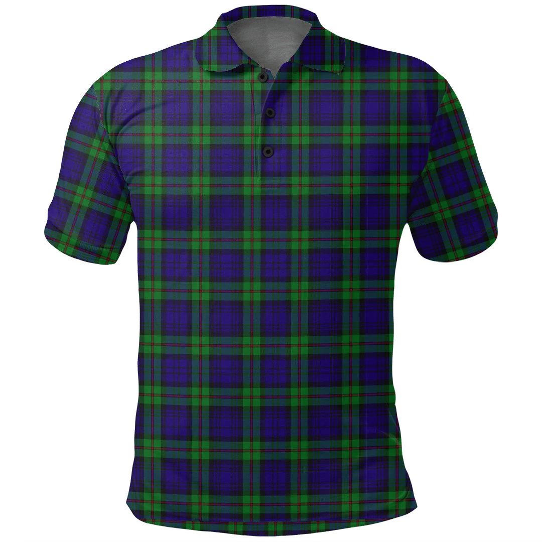 MacKinlay Modern Tartan Plaid Polo Shirt