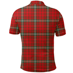 MacLay Modern Tartan Plaid Polo Shirt