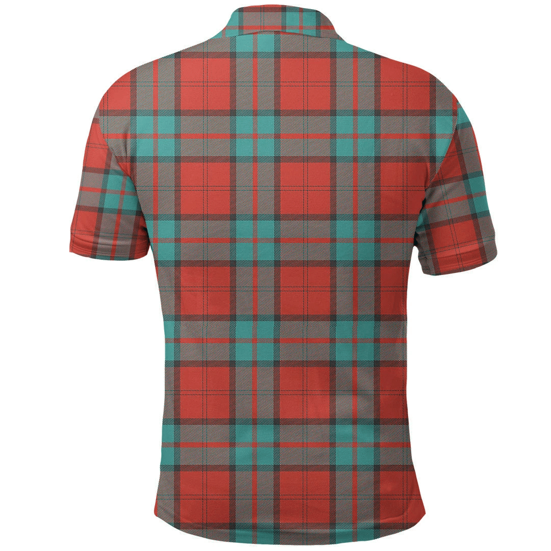 Dunbar Ancient Tartan Plaid Polo Shirt