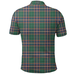 MacFarlane Hunting Ancient Tartan Plaid Polo Shirt