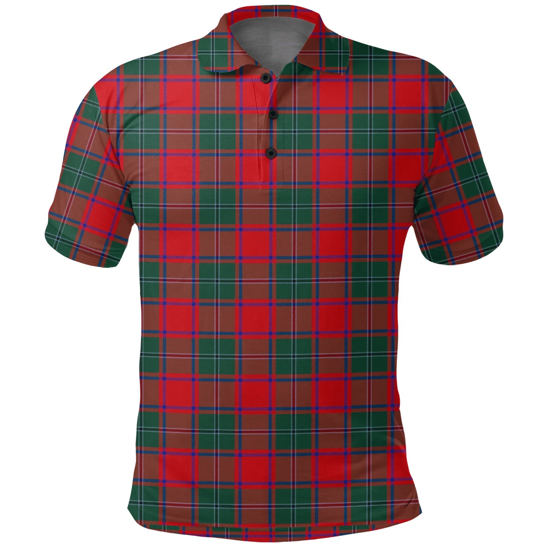 MacPhail Clan Tartan Plaid Polo Shirt