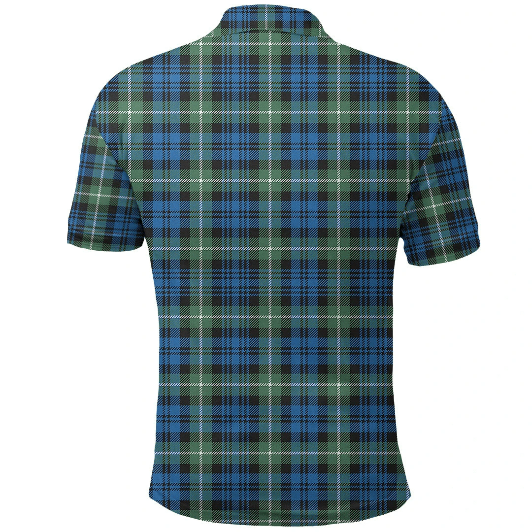 Lamont Ancient Tartan Plaid Polo Shirt