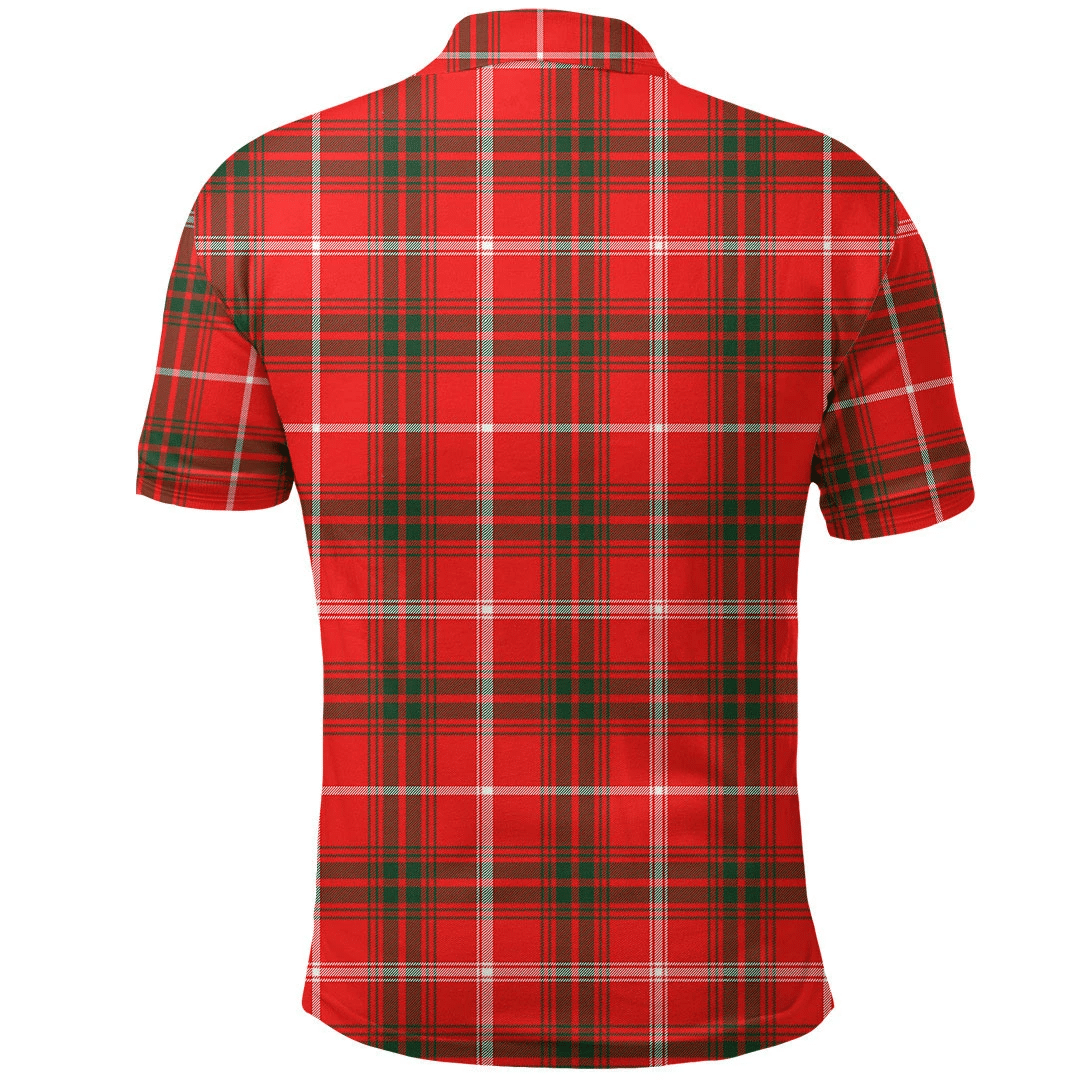 Duke of Rothesay Modern Tartan Plaid Polo Shirt