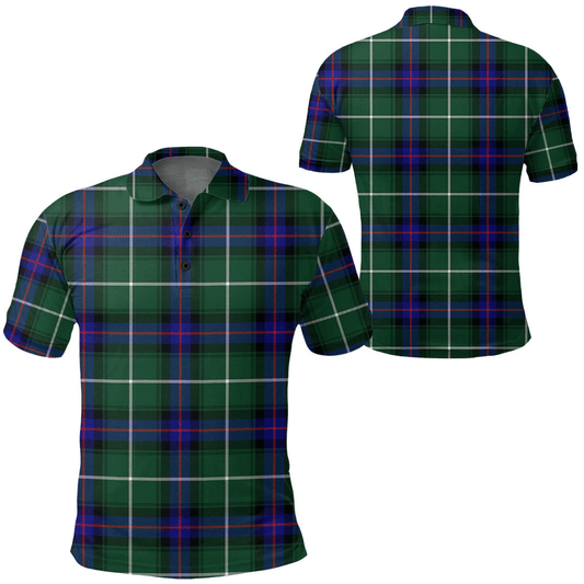 MacDonald of the Isles Hunting Modern Tartan Plaid Polo Shirt