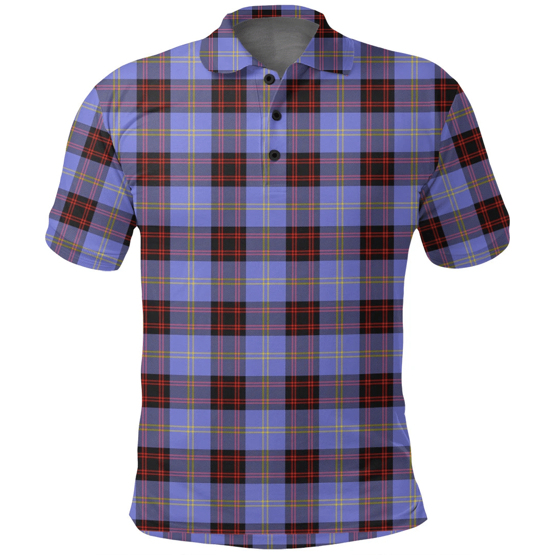 Rutherford Tartan Plaid Polo Shirt