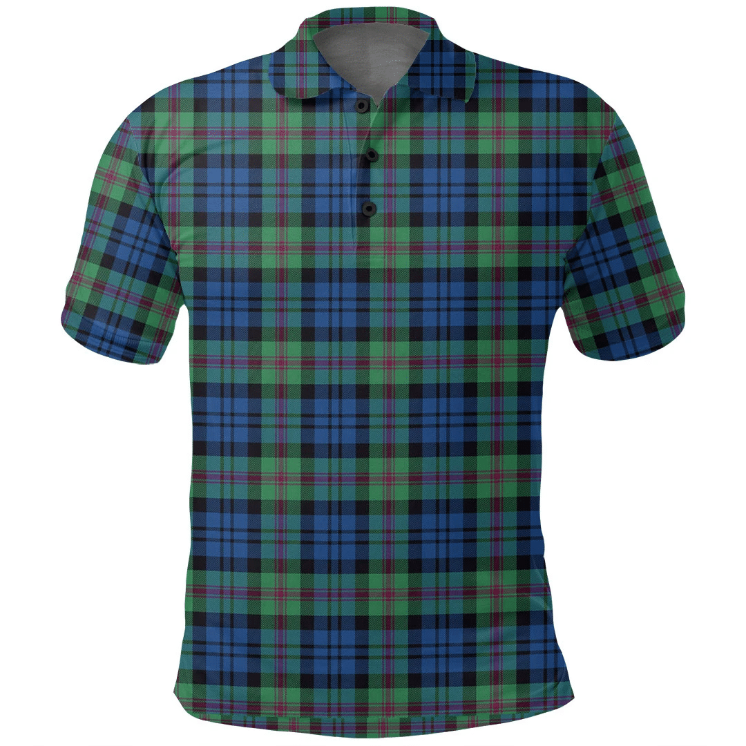 Baird Ancient Tartan Plaid Polo Shirt