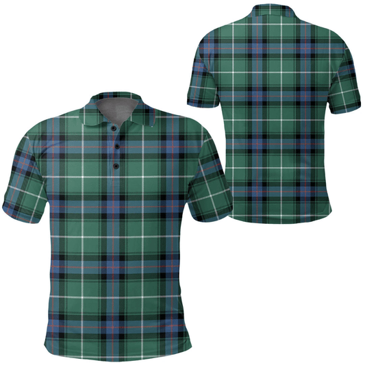 MacDonald of the Isles Hunting Ancient Tartan Plaid Polo Shirt