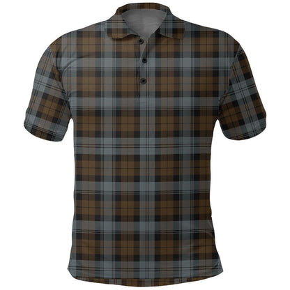 BlackWatch Weathered Tartan Plaid Polo Shirt