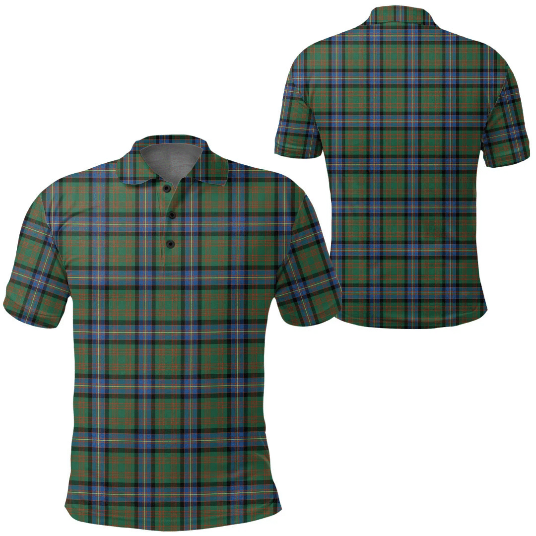 Cochrane Ancient Tartan Plaid Polo Shirt
