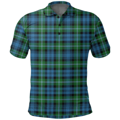 Lyon Clan Tartan Plaid Polo Shirt