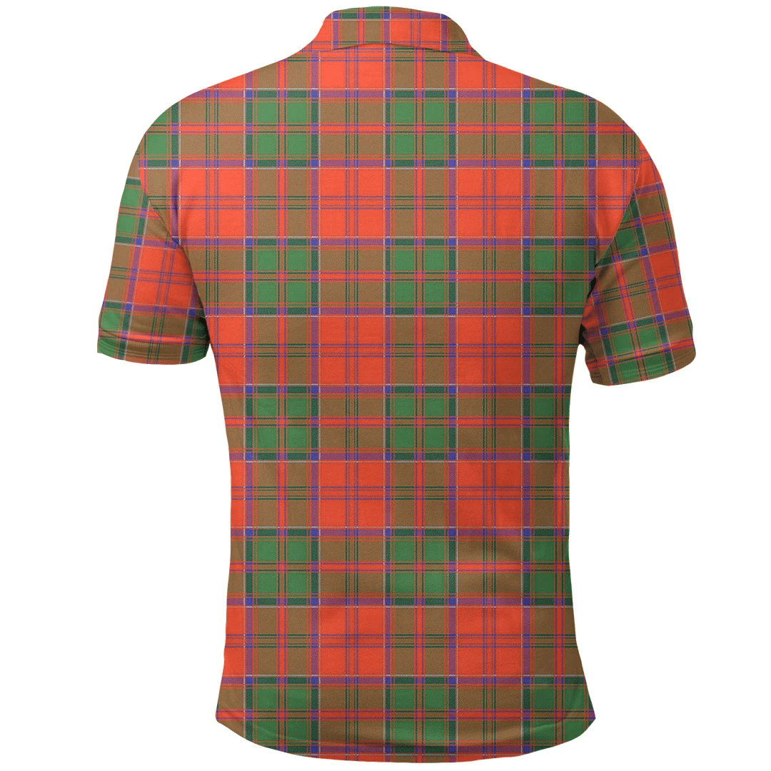 Grant Ancient Tartan Plaid Polo Shirt