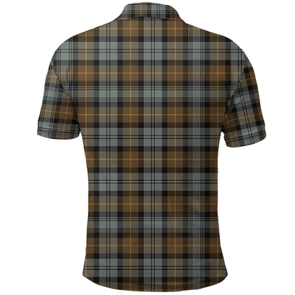 Gordon Weathered Tartan Plaid Polo Shirt