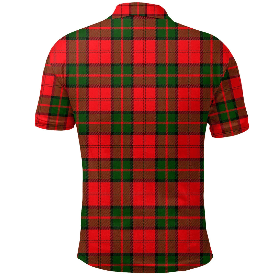 Dunbar Modern Tartan Plaid Polo Shirt