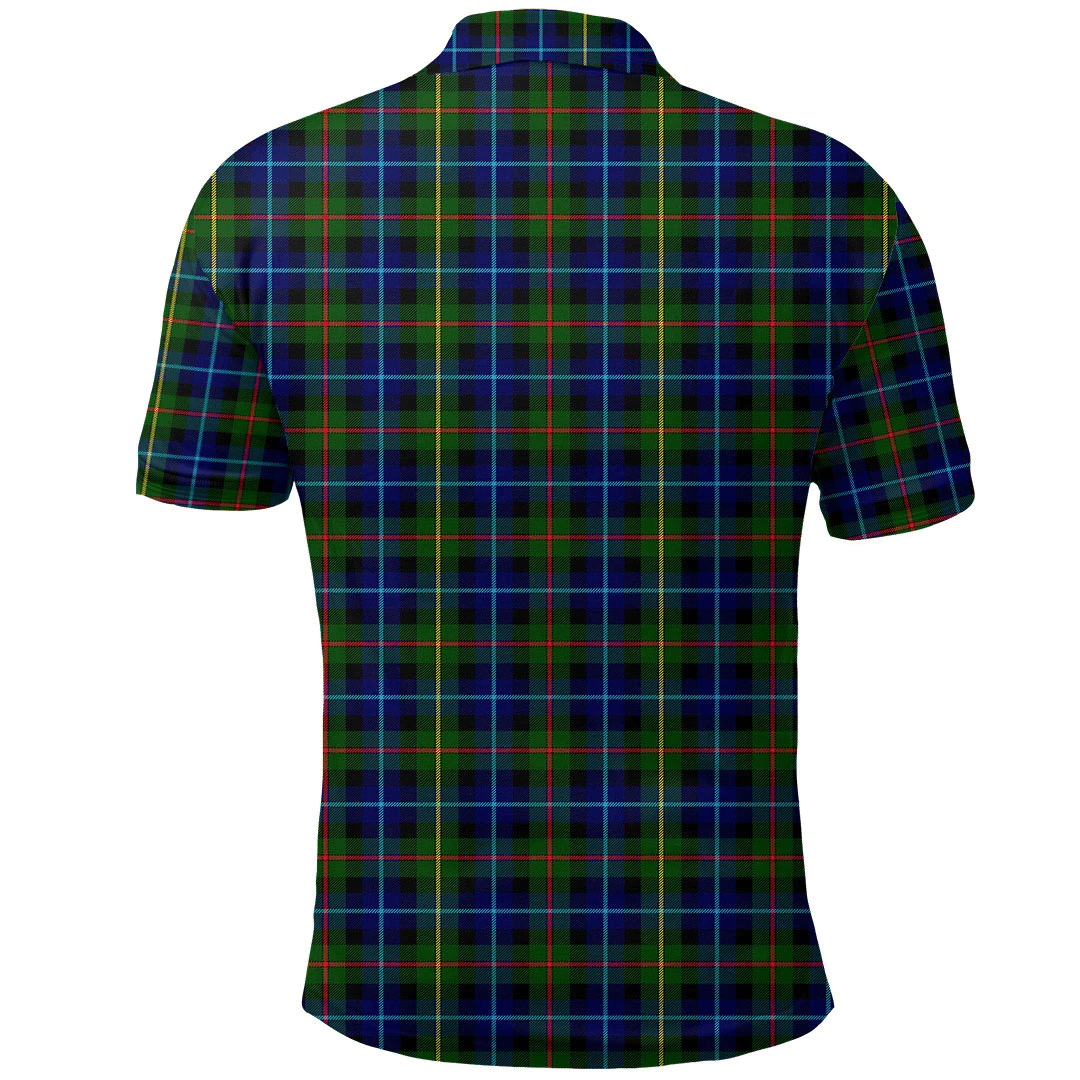 Smith Modern Tartan Plaid Polo Shirt