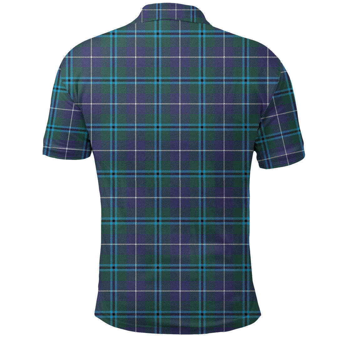 Douglas Modern Tartan Plaid Polo Shirt