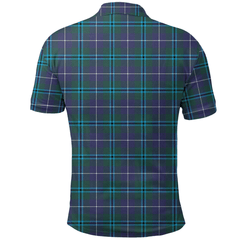 Douglas Modern Tartan Plaid Polo Shirt