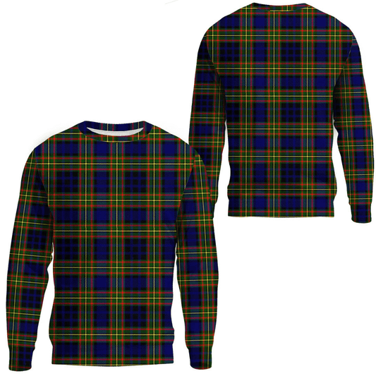 Clelland Modern Tartan Plaid Sweatshirt