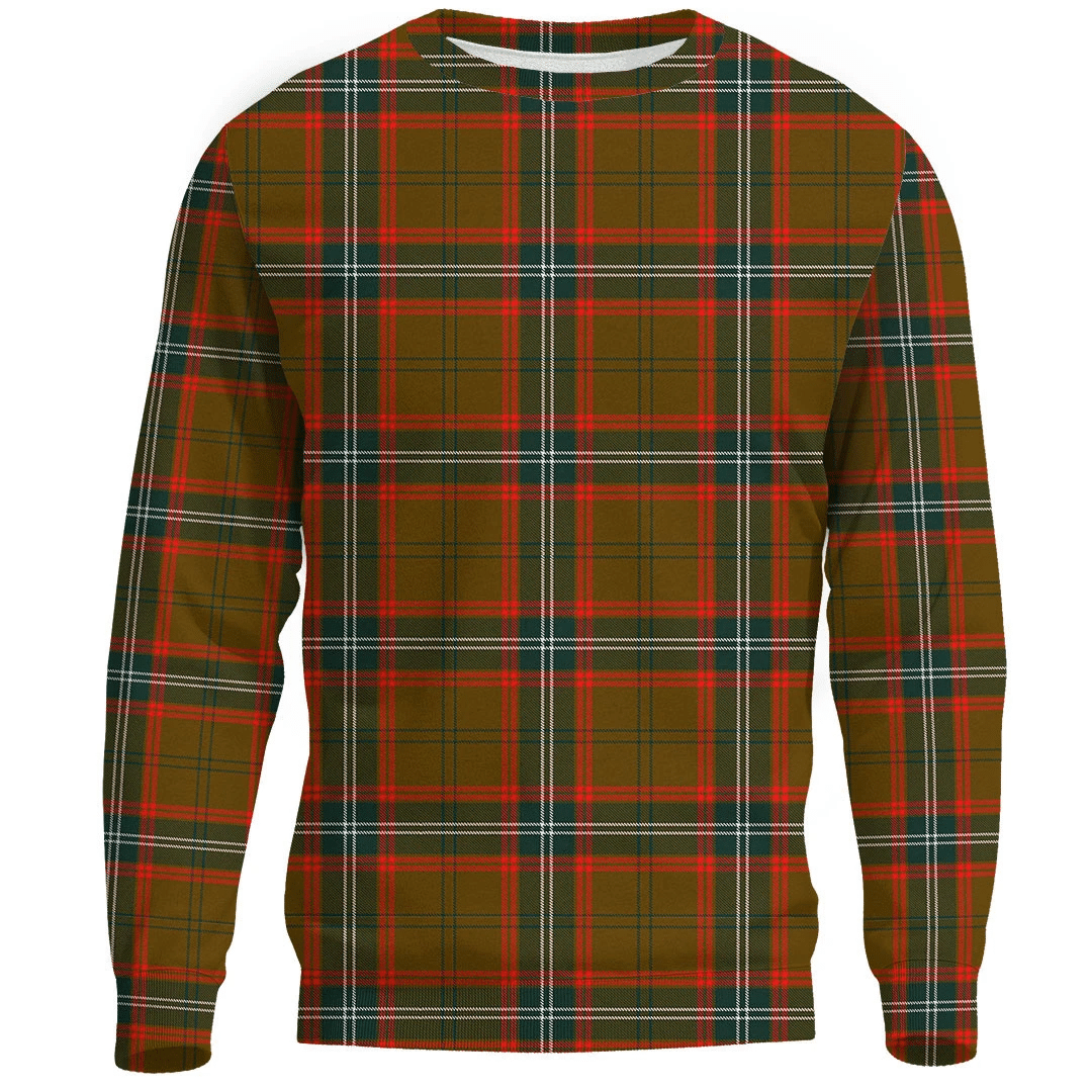 Seton Hunting Modern Tartan Plaid Sweatshirt