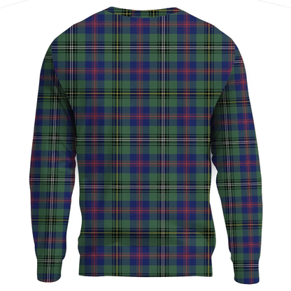 Wood Modern Tartan Plaid Sweatshirt