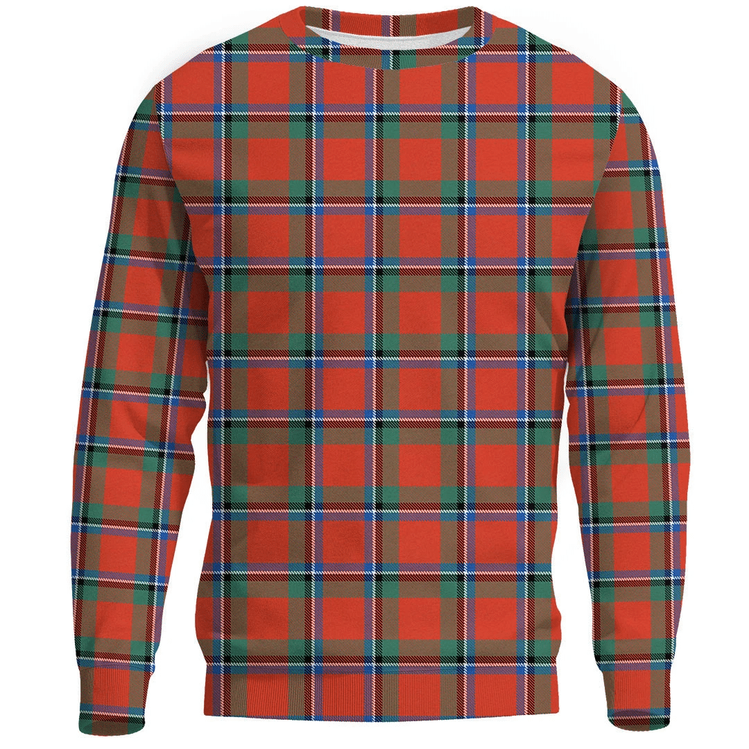 Sinclair Ancient Tartan Plaid Sweatshirt