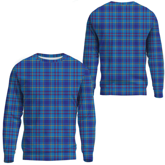 Mercer Modern Tartan Plaid Sweatshirt