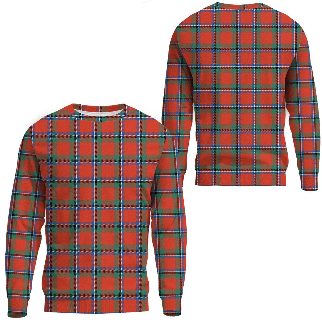 Sinclair Ancient Tartan Plaid Sweatshirt