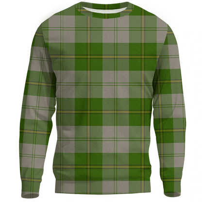 Cunningham Dress Green Dancers Tartan Plaid Sweatshirt